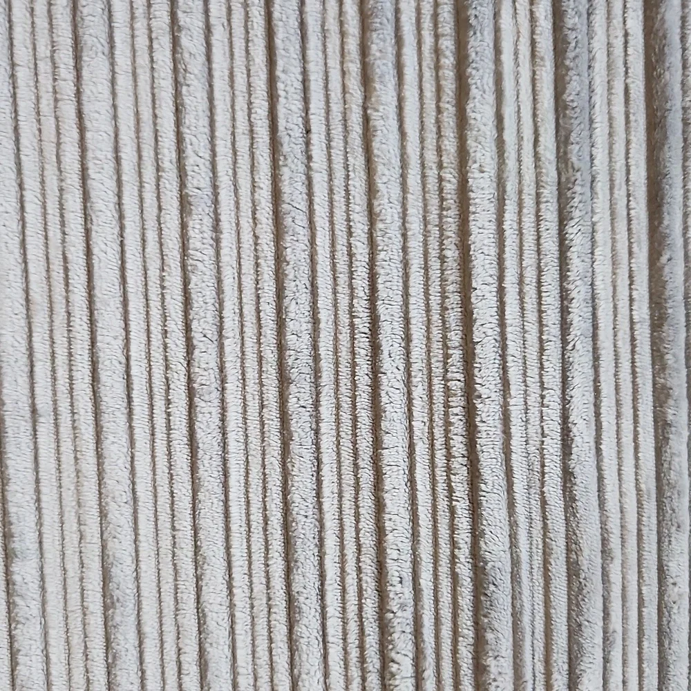 Grey Soft Bathroom Striped Mat -OS